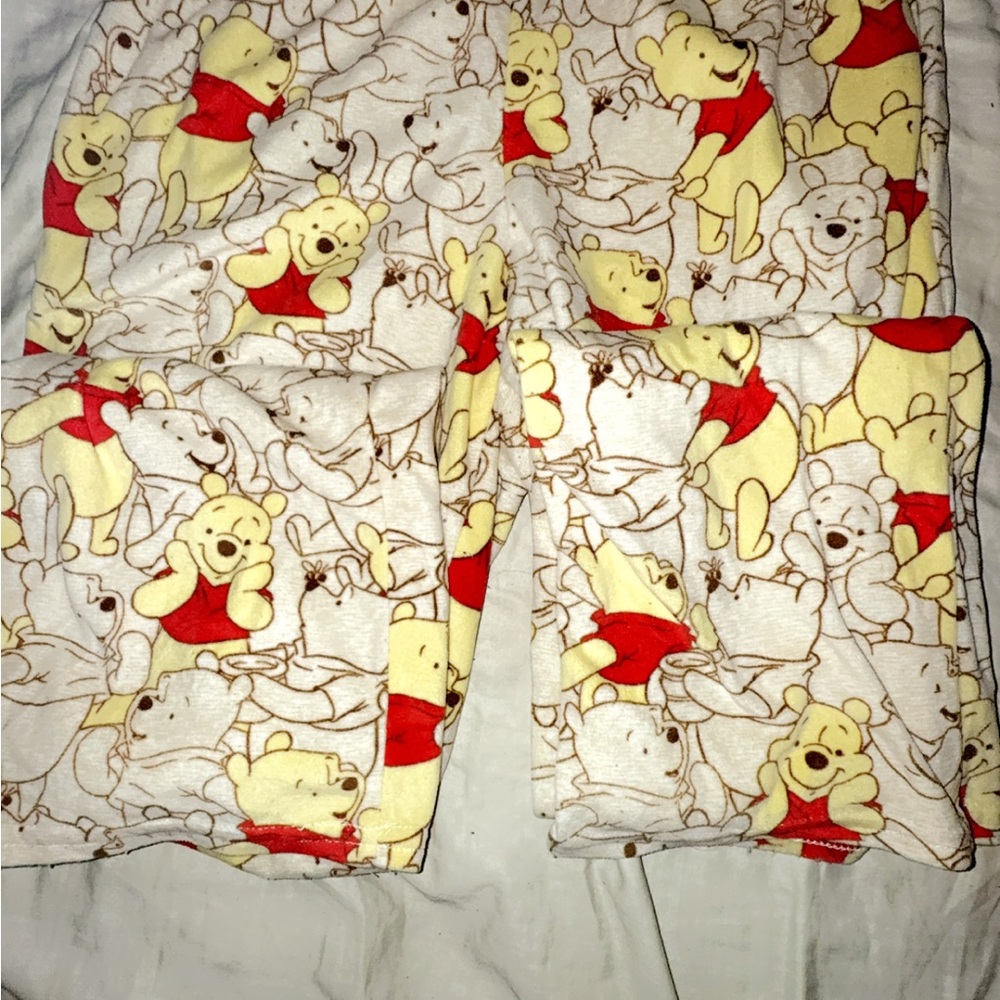 Pajamas with Bear Print - Red and Yellow